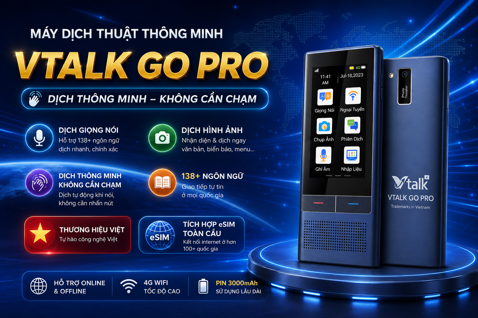 Vtalk Go Pro