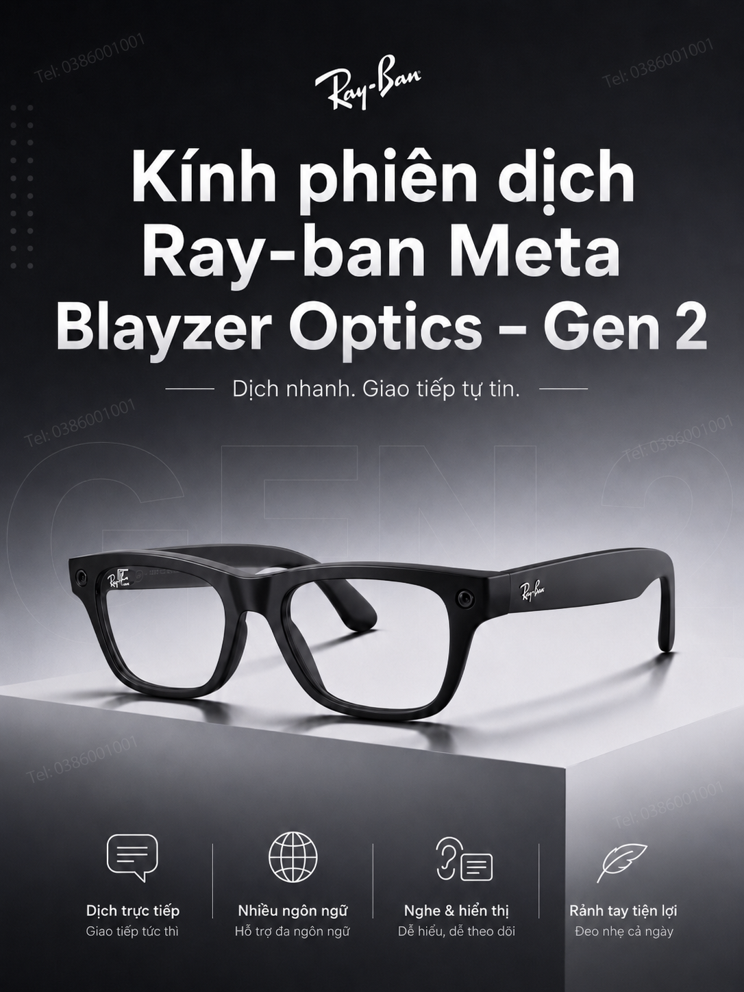 Ray-ban Meta Blayzer Optics Gen 2 2026: Đỉnh Cao Kính Thông Minh Ray-ban Meta Blayzer Optics Gen 2 2026: Đỉnh Cao Kính Thông Minh