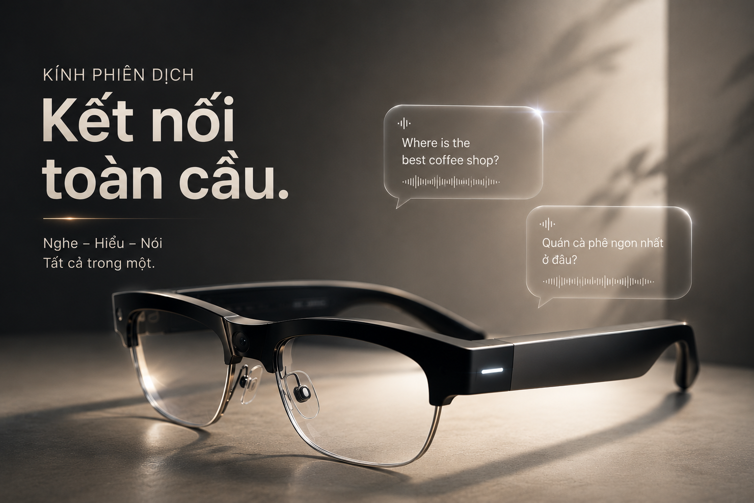 Kính Phiên Dịch Hỗ Trợ Giao Tiếp Quốc TẾ