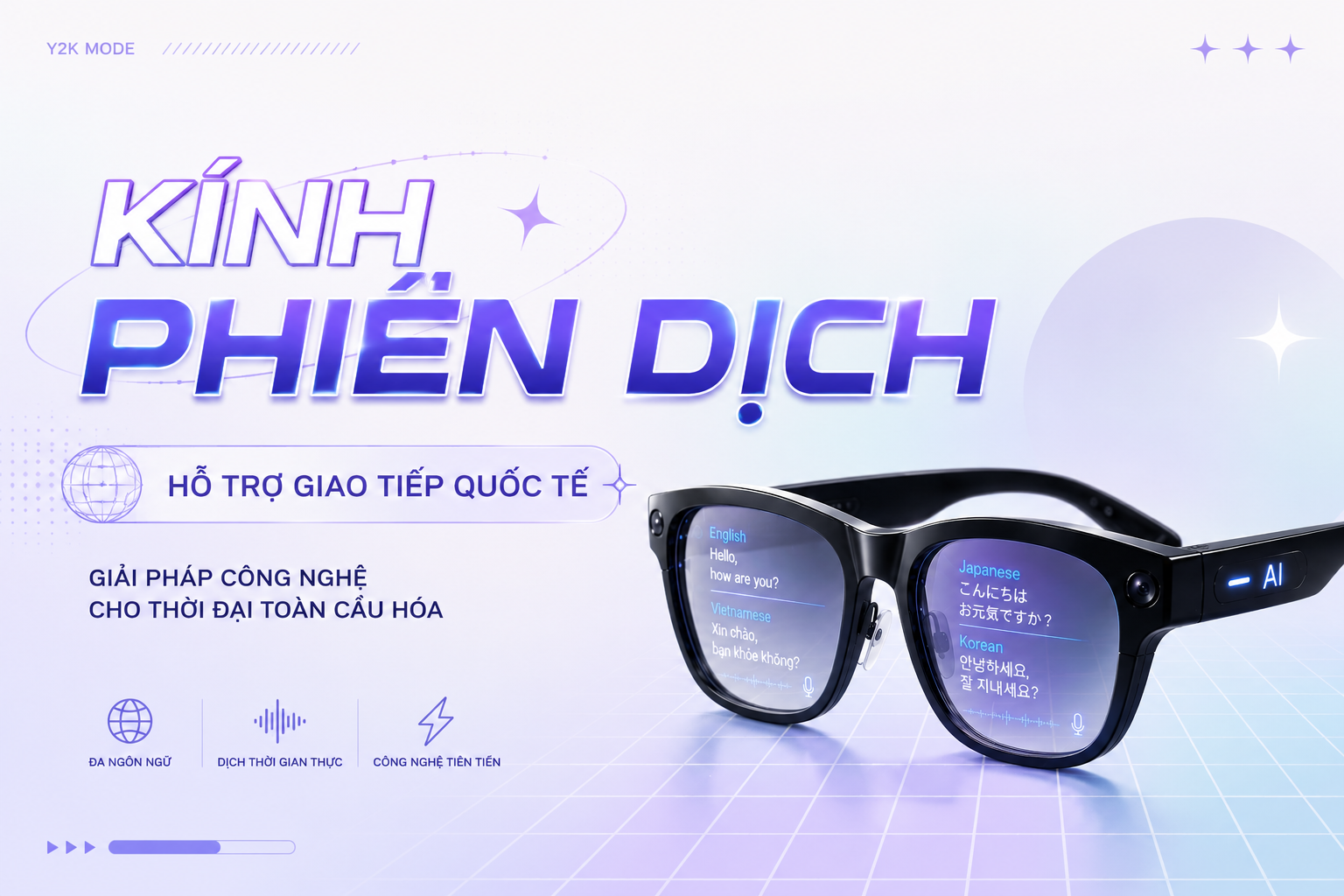 Kính Phiên Dịch Hỗ Trợ Giao Tiếp Quốc Tế – Giải Pháp Công Nghệ Cho Thời Đại Toàn Cầu Hóa