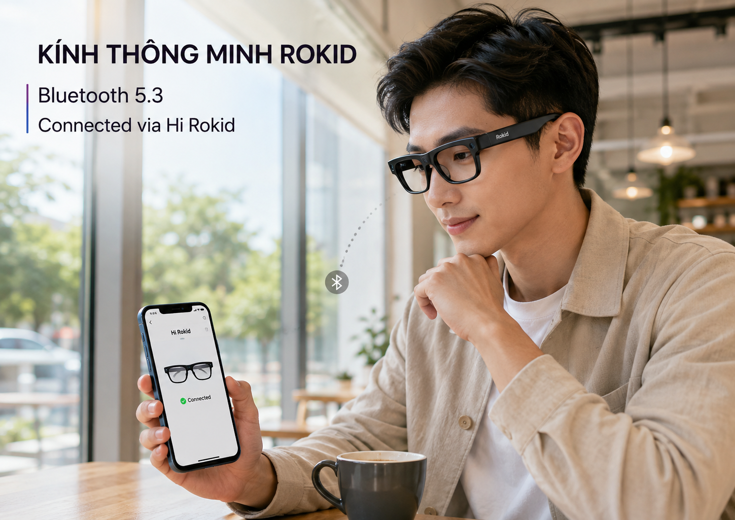 Review Khả Năng Kết Nối Bluetooth Của Kính Thông Minh Rokid