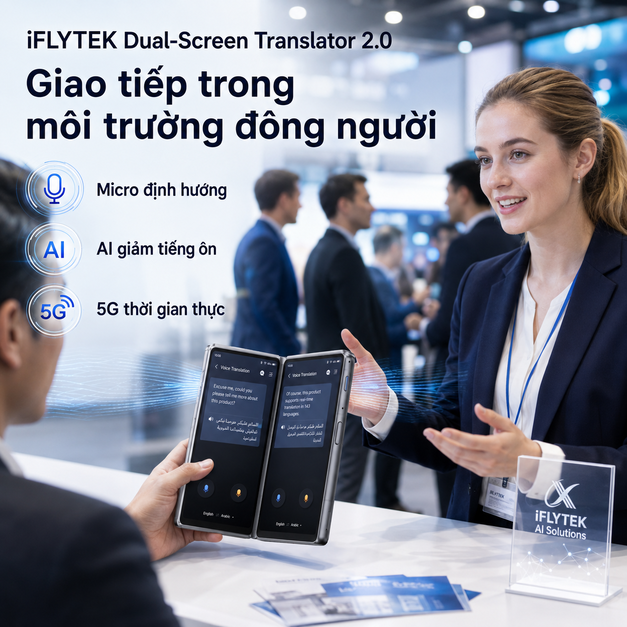 iFLYTEK Dual-Screen Translator 2.0