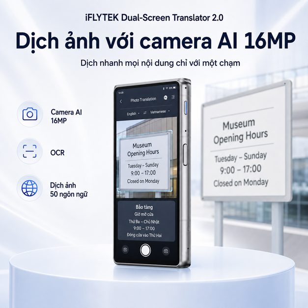 iFLYTEK Dual-Screen Translator 2.0